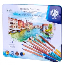 Astra Prestige akvarelové pastelky, sada 24 ks