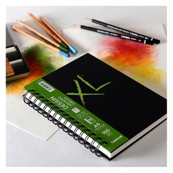 Canson XL Book Skicár 160 g/m², 60 listov - krúžková väzba