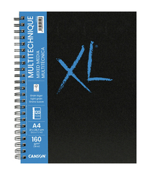Canson XL Book Mixed Media Skicár 160 g/m², 60 listov - krúžková väzba