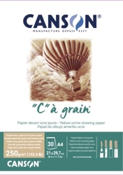 Canson „C“ à grain Skicár 250 g/m², 30 listov - okrový