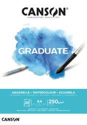 Canson Graduate Aquarelle Skicár 250 g/m², 20 listov