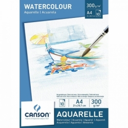Canson Aquarelle Skicák 10 listov, 300g/m²