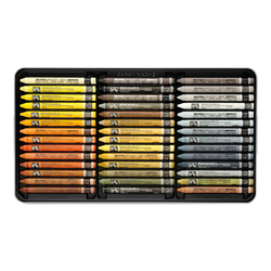 Caran d´Ache Neocolor II - akvarelové voskové pastely, sada 84 ks 