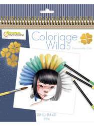 Coloriage Wild 5 - Emmanuelle Colin