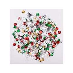 Astra Creativo Flitre dekoračné Vianoce Mix, 100 g