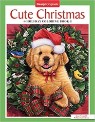Cute Christmas Holiday Coloring Book -  Jenny Newland