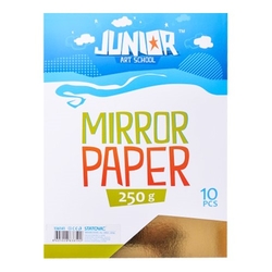 Dekoračný papier Lesklý A4, 250 g/m2, sada 10 ks