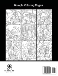 Dragons Coloring Book - Coloring Book Cafe