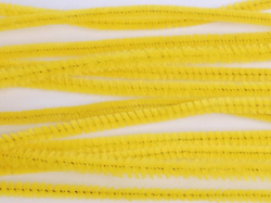 Drôtik dekoračný priemer 0,6 mm, dĺžka 30 cm, 15 ks - žltý