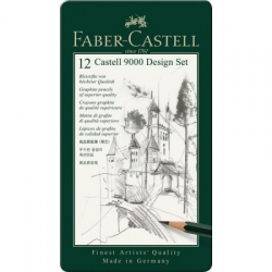 Faber Castel Castell 9000 Art Set ceruzky, sada 12 ks