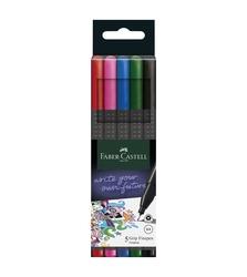 Faber-Castell Grip Finepen 0,4 mm popisovače, sada 5 ks