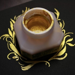Kuretake MICA Ink Gold, Atrament zlatý 60 ml