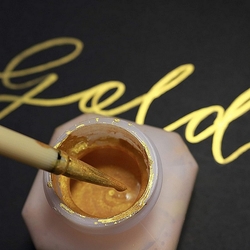 Kuretake MICA Ink Gold, Atrament zlatý 60 ml