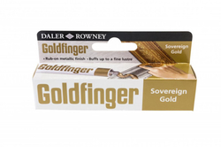 Daler - Rowney Goldfinger Metalická pasta, 22 ml - sovereing gold