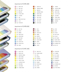 Tombow Irojiten Pastelky umelecké, sada 30 ks - Woodlands 