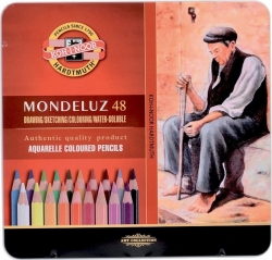 Koh-i-noor Mondeluz Art Collection akvarelové pastelky, sada 48 ks KO