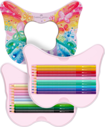 Faber Castell Sparkle Pastelky trojhranné, sada 20 ks - Motýľ