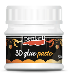 Pentart 3D Glue paste, Lepiaca pasta 3D, 50 ml