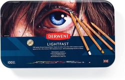 Derwent Lightfast umelecké pastelky, sada 100 ks