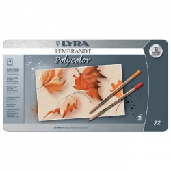 Lyra Rembrandt Polycolor umelecké pastelky, sada 72 ks