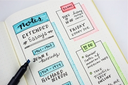 Tombow Mono Edge zvýrazňovače, sada 6 ks