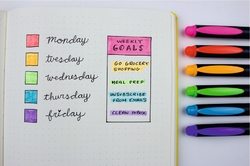 Tombow Mono Edge zvýrazňovače, sada 6 ks