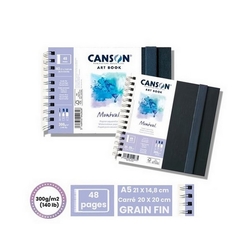 Canson Art book Montval Aquarelle Skicár 300 g/m², 24 listov