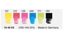 Faber-Castell Goldfaber Aqua Dual Marker obojstranný, akvarelový, sada 6 ks -  základné odtiene