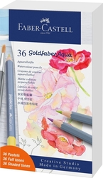 Faber-Castell Goldfaber Aqua - akvarelové pastelky, sada 36 ks
