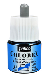 Pébéo Colorex Brilliant Watercolour - atrament 45 ml