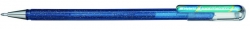 Pentel K110 Dual Metallic gélové pero modrá/metalická zelená