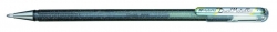 Pentel K110 Dual Metallic gélové pero strieborná/metalická strieborná