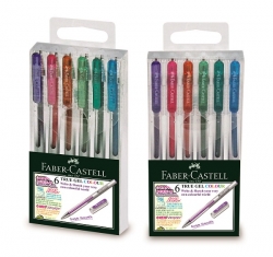 Faber-Castel True Gel sada 6 ks - gélové perá