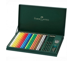 Faber-Castell Polychromos umelecké pastelky s ceruzkami, sada 26 ks