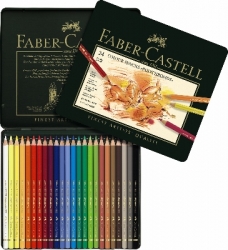Faber-Castell Polychromos umelecké pastelky, sada 24 ks