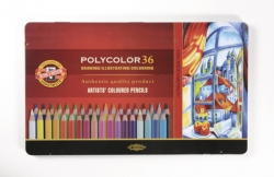 Koh-i-noor Polycolor Art Collection umelecké pastelky, sada 36 ks KO