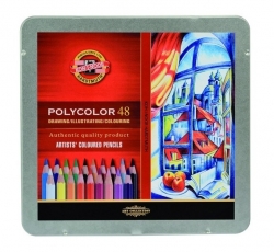 Koh-i-noor Polycolor Art Collection umelecké pastelky, sada 48 ks KO