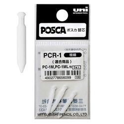 UNI PCR-1 Náhradný hrot do popisovača Posca PC-1M, 0,7 - 1 mm, sada 3 ks