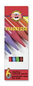 Koh-i-noor Progresso pastelové ceruzky v laku sada 6 ks