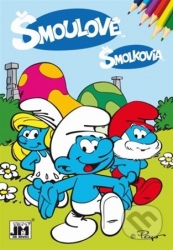 Šmolkovia omalovanka