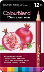 Spectrum Noir ColourBlend-Bold Brights - pastelky, sada 12 ks