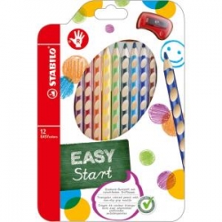 Stabilo EASYcolor pastelky (R), sada 12 ks