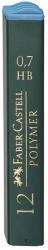 Faber-Castell Tuhy grafitové polymer 0,7 mm, 12 ks