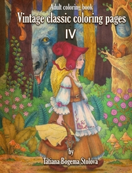 Vintage Classic Coloring Pages 4 - Tatiana Bogema