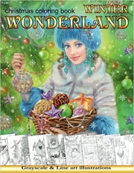 Winter Wonderland omaľovánka - Alena Lazareva