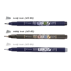 Tombow Fudenosuke Trilogy, Štetčeková fixka sada 3 ks