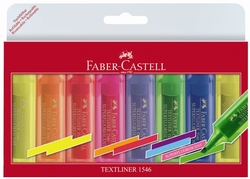 Faber-Castell Zvýrazňovač Superfluo 1546/8 set 6+2
