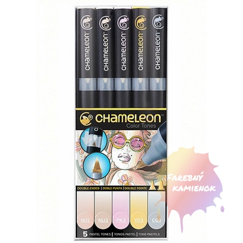 Chameleon Pen Color Tones 5 ks Pastel Tones