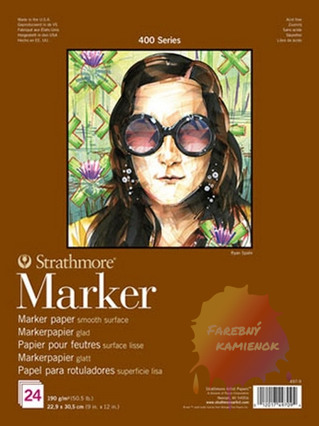 Strathmore 400 Series Marker 190g/m², 24 listov