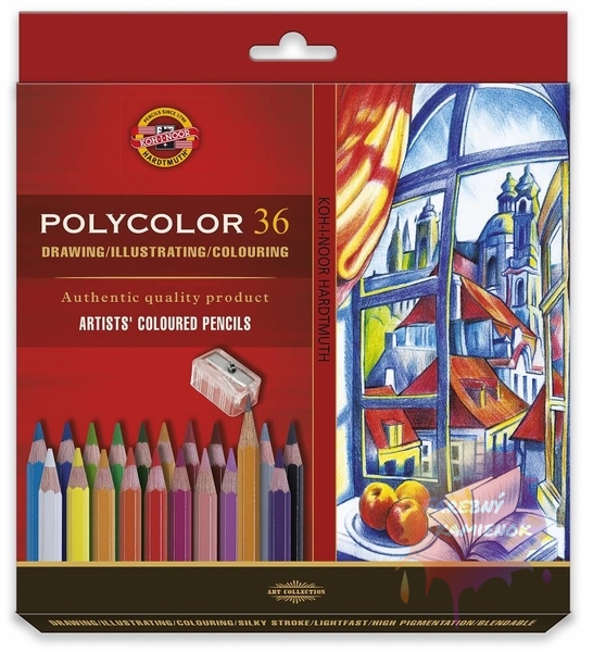 Koh-i-noor Polycolor Art-set umelecké pastelky, sada 36 ks PK